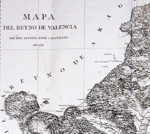 Mapa del Reino de Valencia
