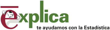 Logotipo Explica: te ayudamos con la estadistica