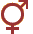 Symbol: Equality between women and men
