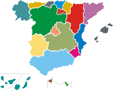 Autonomous Communities Map