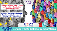 Imagen Jornadas INE-CSIC Censos y Estadísticas Demográficas