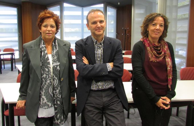 Teresa Escudero, Antonio Argüeso y Mª José Izquierdo, responsables de los Indicadores de Calidad de Vida 